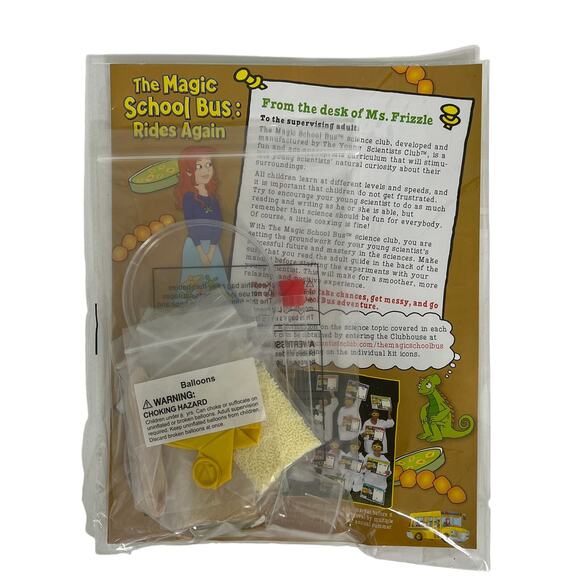 The Magic School Bus Rides Again Science Club Kit Experiments BACTERIA & FUNGI - Picture 1 of 4